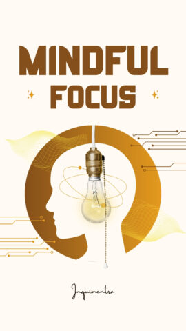 Brown and Orange Minimalist Modern Personal Growth Book Cover